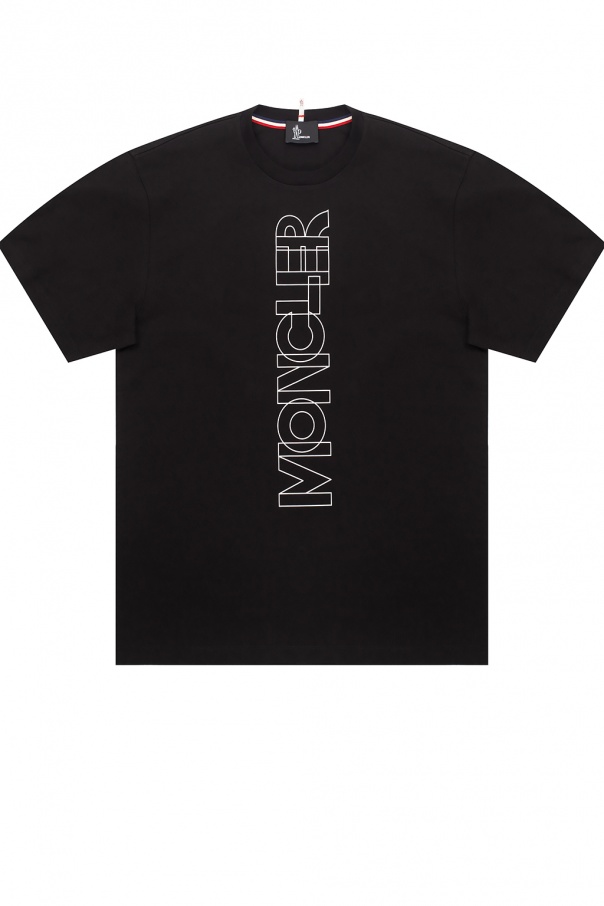 Black T-shirt with logo Moncler Grenoble - Vitkac Canada